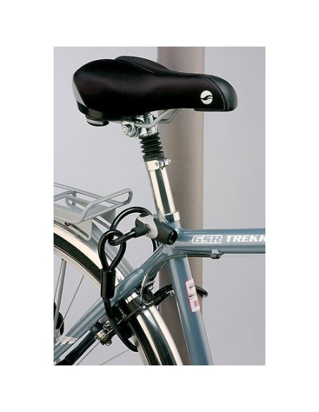 Candado alia de sillín